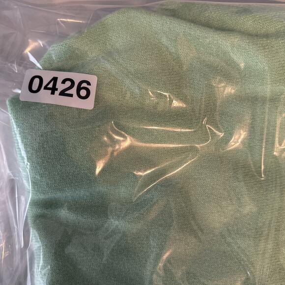 Autumn Cashmere Sleeveless Sweater Ruched Green Size S - Picture 6 of 6